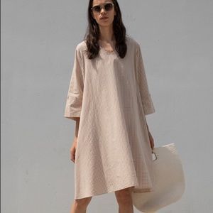 Oak + Fort Gingham Dress